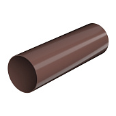 Труба ПВХ D125/82 коричневый глянец (3м) /Технониколь 