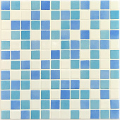 Мозаика 31,7х31,7 Antid. № 100/110/501 Голубой /Vidrepur 