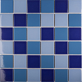  Мозаика 30,6х30,6 Blue Mix Glossy Синий арт. WB52200 /Starmosaic 