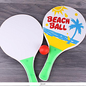  Набор игровой Пляжный теннис (2 ракетки, мяч, 38х23см)  арт.10920-0220 Код268161 