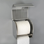  Держатель для туалетной бумаги, без втулки 12?12,5?12 см, цвет хром зеркальный /3557237 