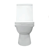  Унитаз-компакт Next comfort универсальный выпуск сиденье дюропласт с микролифтом WC.CC/Next/2-DM/WHT.G/S1 Sanita Luxe 