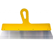  Шпатель 350мм, желтая ручка, нержавеющая сталь, АКОР 