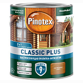  Пропитка-антисептик Pinotex Classic Plus 3 в 1 Лиственница 2,5л 
