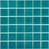  Мозаика 30,6х30,6 Crackle Green Glossy Зеленый арт. LWWB80081/Starmosaic 