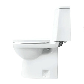  Унитаз-компакт Next comfort универсальный выпуск сиденье дюропласт с микролифтом WC.CC/Next/2-DM/WHT.G/S1 Sanita Luxe 
