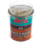  Клей для мрамора и гранита двухкомпонентный Akfix 1000 гр/TURKEY 
