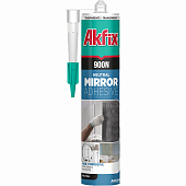  Герметик силиконовый для зеркал нейтральный Akfix 280 мл/TURKEY 