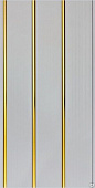 Потол.панель 3-х секц. 2950х240х7,5 ПВХ EuroStyle белая/золото 