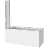  Шторка для ванны SCREEN GR4-100-C-CH Bas 100х140 (4 ств.складная) стекло 4мм 