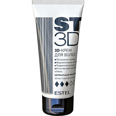  Крем для волос ST 3D Estel Норм.фикс. 100мл 