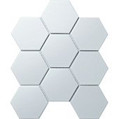  Мозаика 29,5х25,6 Hexagon big White Matt Белый арт. FQ31000/SBH1005 /Starmosaic 