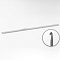  Крючок для вязания тефл покр 15см d3,0мм чехол АУ 1276027 