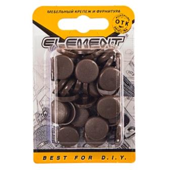 Заглушки для рамного дюбеля дуб (35 шт) "Element" Заглушки для рамного дюбеля дуб (35 шт) "Element"