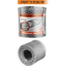 Сетка клад. оцинк STRECK 15х15х0,4 мм 0,18х20 м Сетка клад. оцинк STRECK 15х15х0,4 мм 0,18х20 м