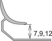  Внутр угол 9/2.5м G1090 син /Genesis 