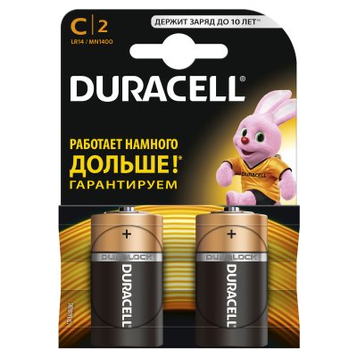  Батарейка C LR14(2шт)/Duracell 