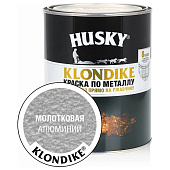 Краска с молотковым эффектом алюминий 0,25л / HUSKY-KLONDIKE Краска с молотковым эффектом алюминий 0,25л / HUSKY-KLONDIKE