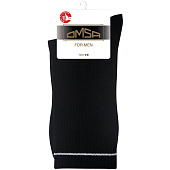 Носки унисекс OMSA с высокой резинкой Active 115, цвет Nero, размер 36-38 Носки унисекс OMSA с высокой резинкой Active 115, цвет Nero, размер 36-38