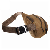  Сумка на пояс "Sport leader - Street Fashion", 4 кармана, цвет бежевый, 550-6194 