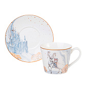 Чайная пара  "снежная королева" 300 мл 590-623