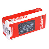  Саморезы универсальные оцинкованные ШУц 3,5х45мм, потайная голова, 200шт 