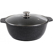 Кастрюля-жаровня Kukmara 4,0 л Мраморная темный мрамор жмт42а Кастрюля-жаровня Kukmara 4,0 л Мраморная темный мрамор жмт42а