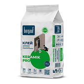  Клей для плитки, керамогранита Keramik Pro C1T 5кг /Bergauf 