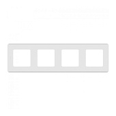 Рамка 4-м бел. Inspiria Leg 673960 Рамка 4-м бел. Inspiria Leg 673960