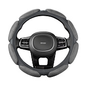 Оплетка SKYWAY Sponge classic 8 подушечек M Серая замша