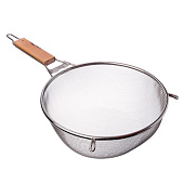 Сито с ободом и ручкой Vetta Retro 24 см нержавеющая сталь 886-045 Сито с ободом и ручкой Vetta Retro 24 см нержавеющая сталь 886-045