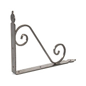 Кронштейн 240х290х30х3,5мм, декоративный, темно-серый, Сибртех Кронштейн 240х290х30х3,5мм, декоративный, темно-серый, Сибртех