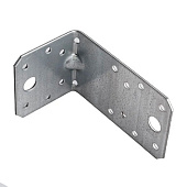 Уголок крепежный усиленный 50х90х55х1,8-2,0мм цинк Уголок крепежный усиленный 50х90х55х1,8-2,0мм цинк