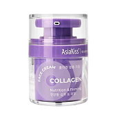  Крем для лица ASIAKISS COLLAGEN Ампульный с коллагеном 50мл 