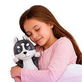 Мягкая игрушка MAXITOYS, Собака Батон Хаски, 50 см