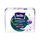 Гигиенические прокладки Bella Perfecta ультра Night silky drai 7 шт. Арт. BE-013-MW07-032 Гигиенические прокладки Bella Perfecta ультра Night silky drai 7 шт. Арт. BE-013-MW07-032