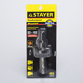 Державка коронок 32-152мм быстросъем., хвостов HEX/STAYER "PROFESSIONAL Державка коронок 32-152мм быстросъем., хвостов HEX/STAYER "PROFESSIONAL