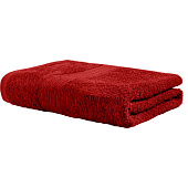  Полотенце 50х90 махровое х/б 100%, с бордюром "косичка", Шоколад 