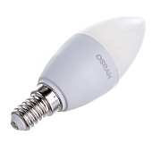  Лампа LED 7Вт Е27, свеча, 4000К нейтр. бел. OSRAM 