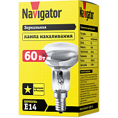 Лампа Navigator R50 60Вт E14 /94320