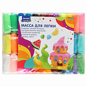  Пластилин 36цв. супер легкий 13 гр, стеки 3 шт, MAZARI, M-4194-36 