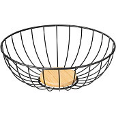 Фруктовница металлическая Agness 25х9 см 790-363 Фруктовница металлическая Agness 25х9 см 790-363