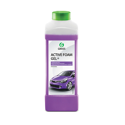 Автошампунь Active Foam GEL PLUS ГРАСС 1 кг 113180 Автошампунь Active Foam GEL PLUS ГРАСС 1 кг 113180