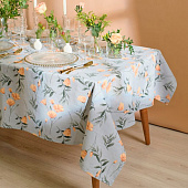 Скатерть Этель Yellow poppies 149х180 см, 100% хлопок, репс 210 г/м2 9322479 Скатерть Этель Yellow poppies 149х180 см, 100% хлопок, репс 210 г/м2 9322479