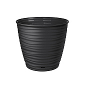 Кашпо "Saffron" D267мм 9,1л с/п Черный221610430/02 Кашпо "Saffron" D267мм 9,1л с/п Черный221610430/02