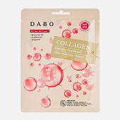  Тканевая маска для лица DABO Collagen с коллагеном 23гр 