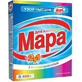 Стиральный порошок универсальный Мара Узор Автомат 400г 2в1 с кондиционером Стиральный порошок универсальный Мара Узор Автомат 400г 2в1 с кондиционером