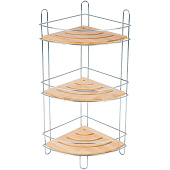 Полка угловая 3-ярусная Bamboo-05 19.5х19.5х48.5см 101247 Полка угловая 3-ярусная Bamboo-05 19.5х19.5х48.5см 101247