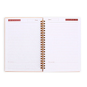 Ежедневник А5, 80 листов в твердой обложке на гребне "Верь в себя" 10852711 Ежедневник А5, 80 листов в твердой обложке на гребне "Верь в себя" 10852711