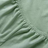 Простыня на резинке 200х200 трикотаж олива,1445 Простыня на резинке 200х200 трикотаж олива,1445